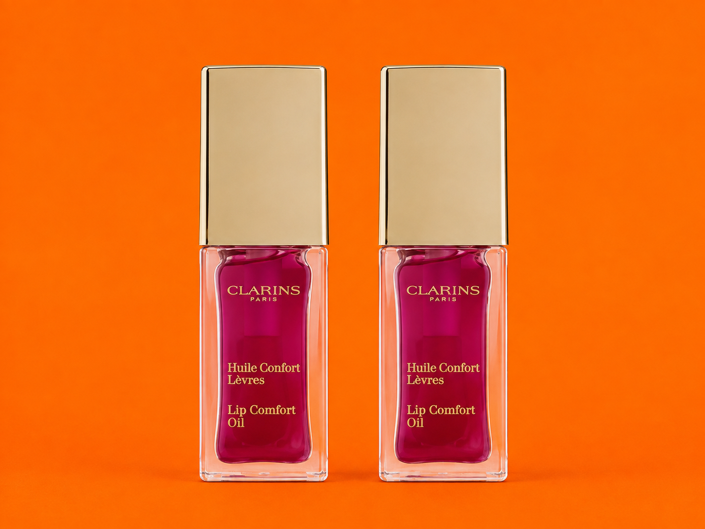 2x Clarins Lip Comfort Oil 02