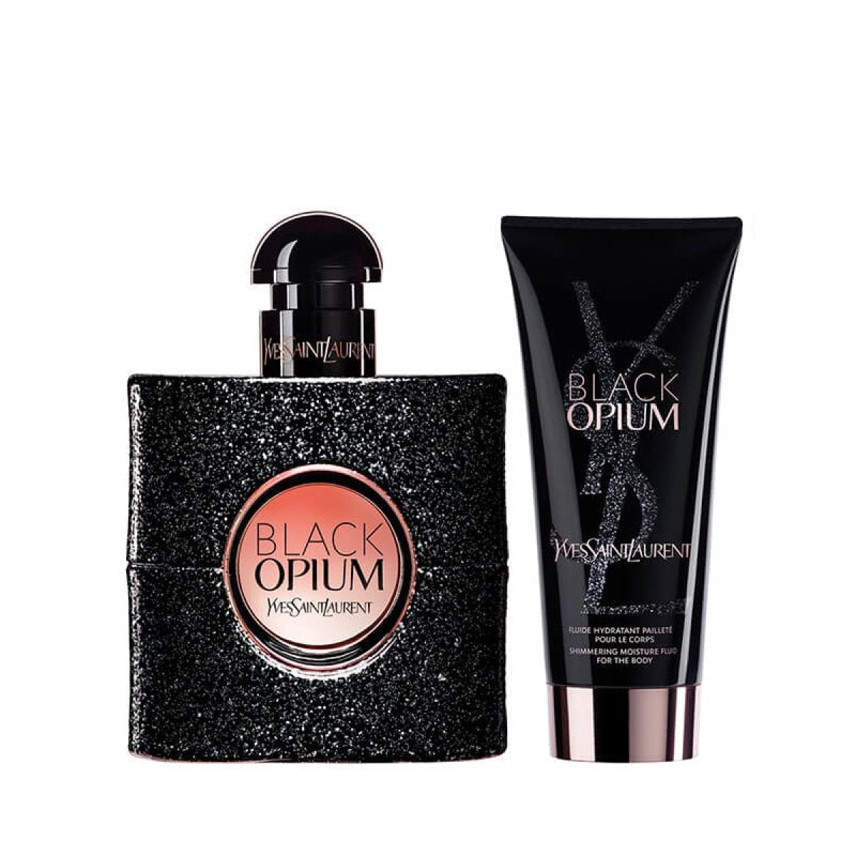 YSL Black Opium Gift Set (Eau De Parfum 50ml  Body Lotion 50ml)
